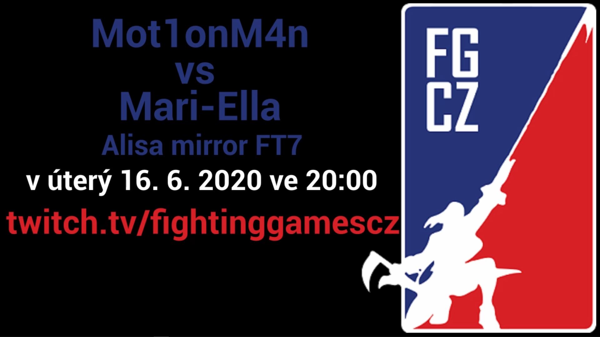 FGCZ Challenge #4 přinese mirror match Mot1onM4n vs Mari-Ella